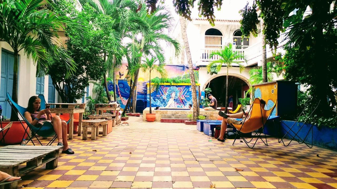 Media Luna Hostel Cartagena المظهر الخارجي الصورة